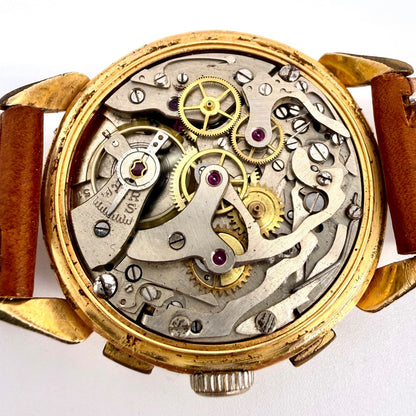 Vintage Gents Fidelius Chronograph Watch – Landeron 51 – Working
