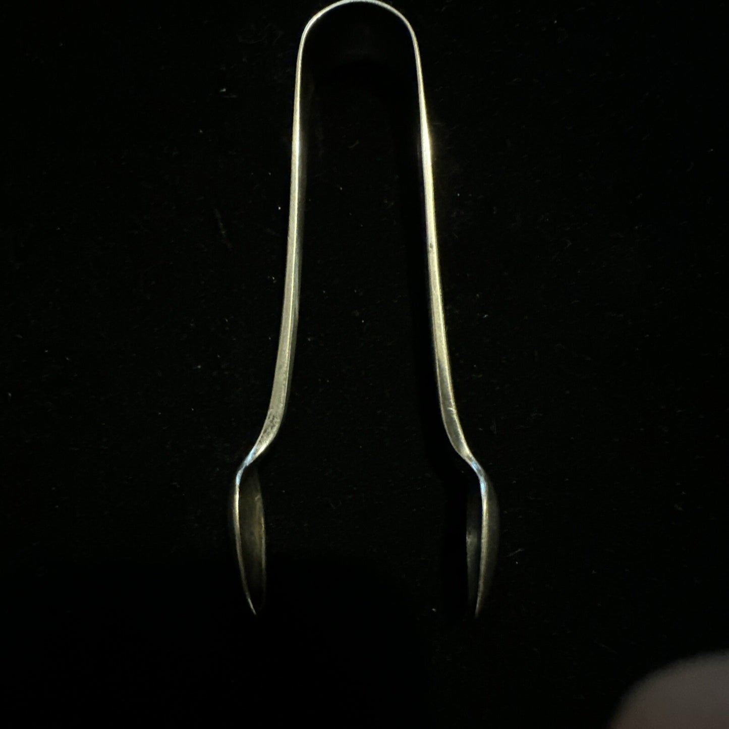 Antique Silver Plate Sugar Tongs - Liptons Branded- J H Potter