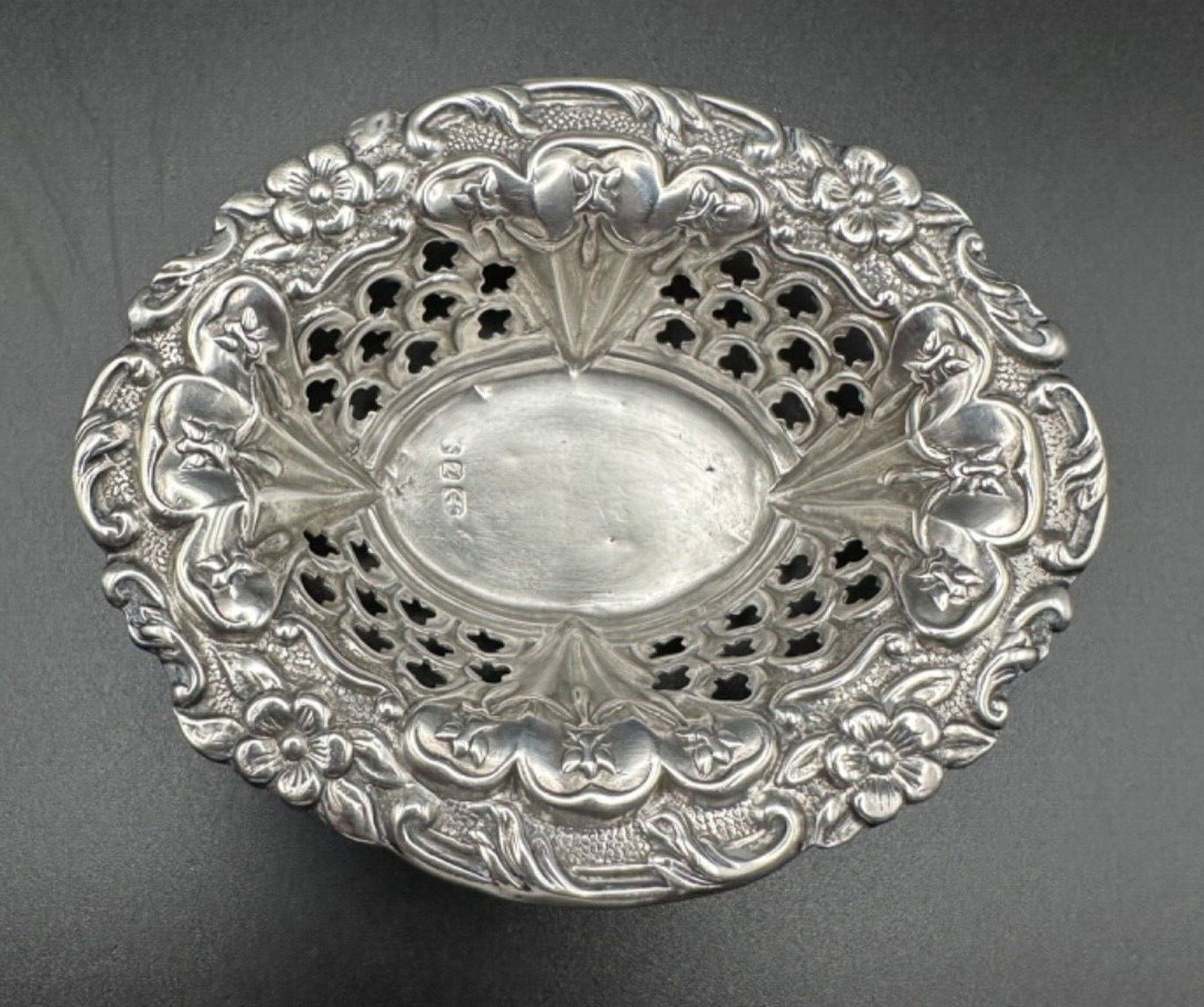 Antique Silver Dish - Birmingham 1899