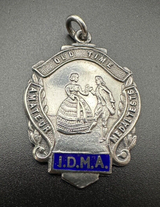 Vintage Silver Fob Pendant - Birmingham 1956 WW&S