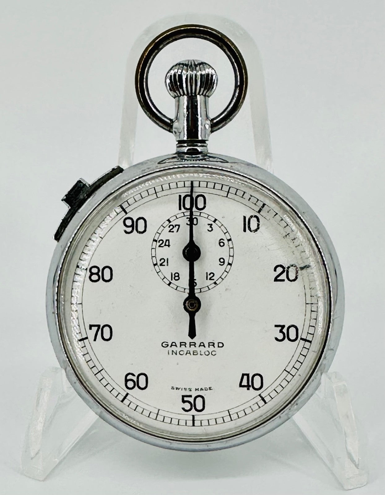 Vintage Garrard Swiss Made Stopwatch – Good Working Order