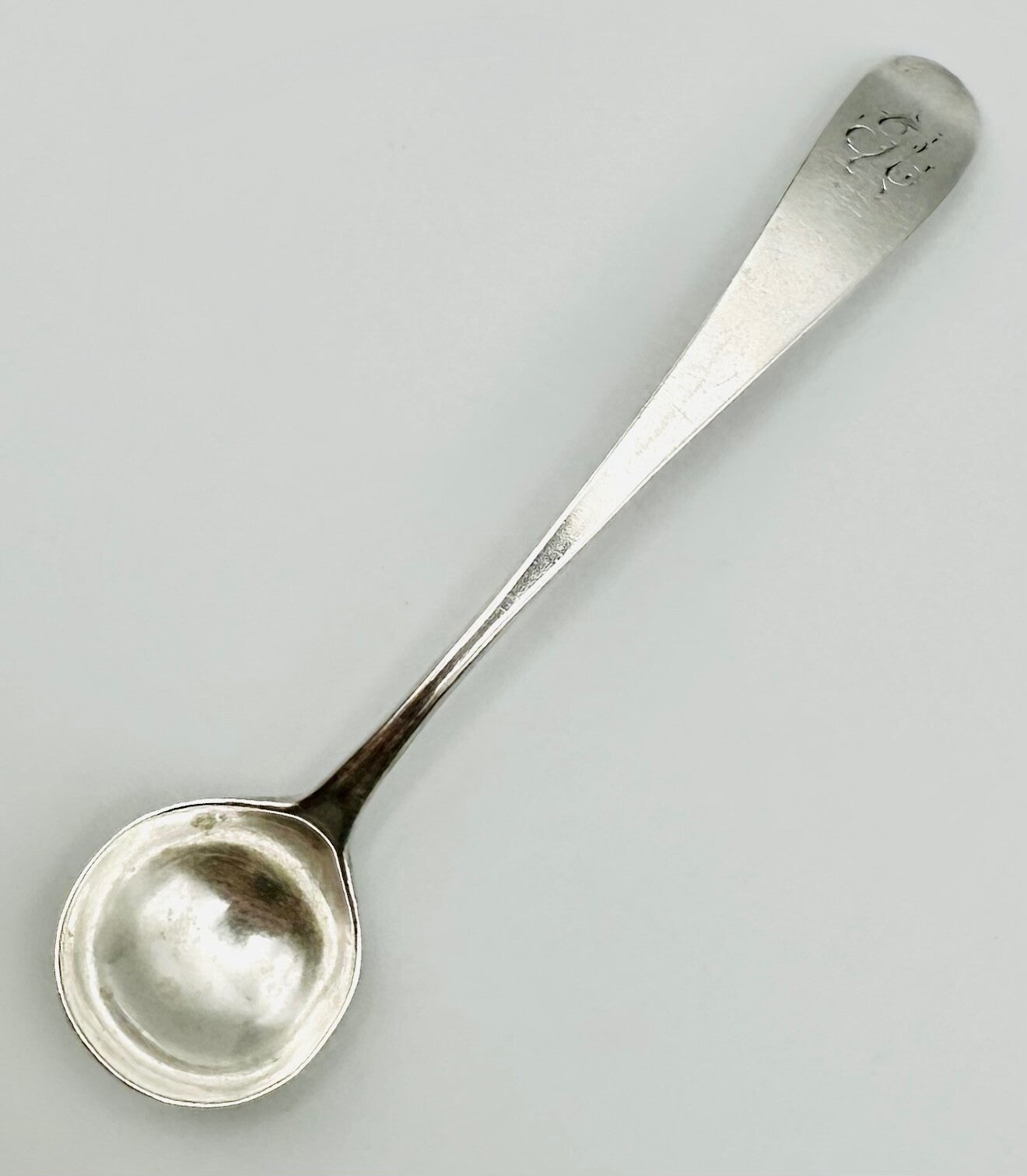 Antique Solid Silver Salt Spoon – Hallmarked London 1805