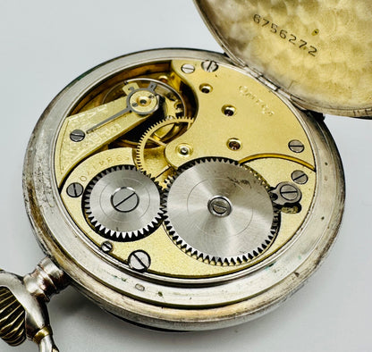 Antique Omega Silver Cased Pocket Watch – 1916–1923