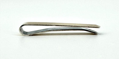 Vintage 9ct Gold on Sterling Silver Tie Clip