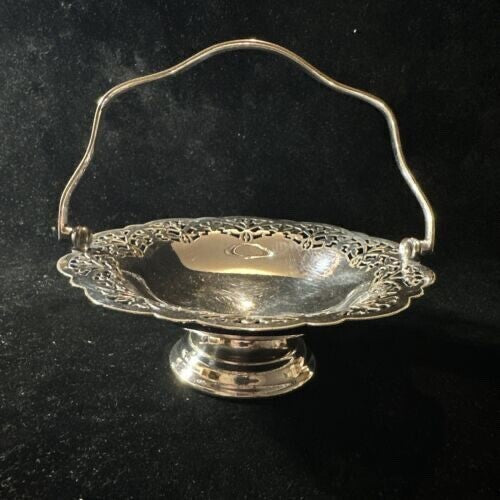 Antique Silver Plate Bon Bon Dish - Regis Plate EPNS N1838