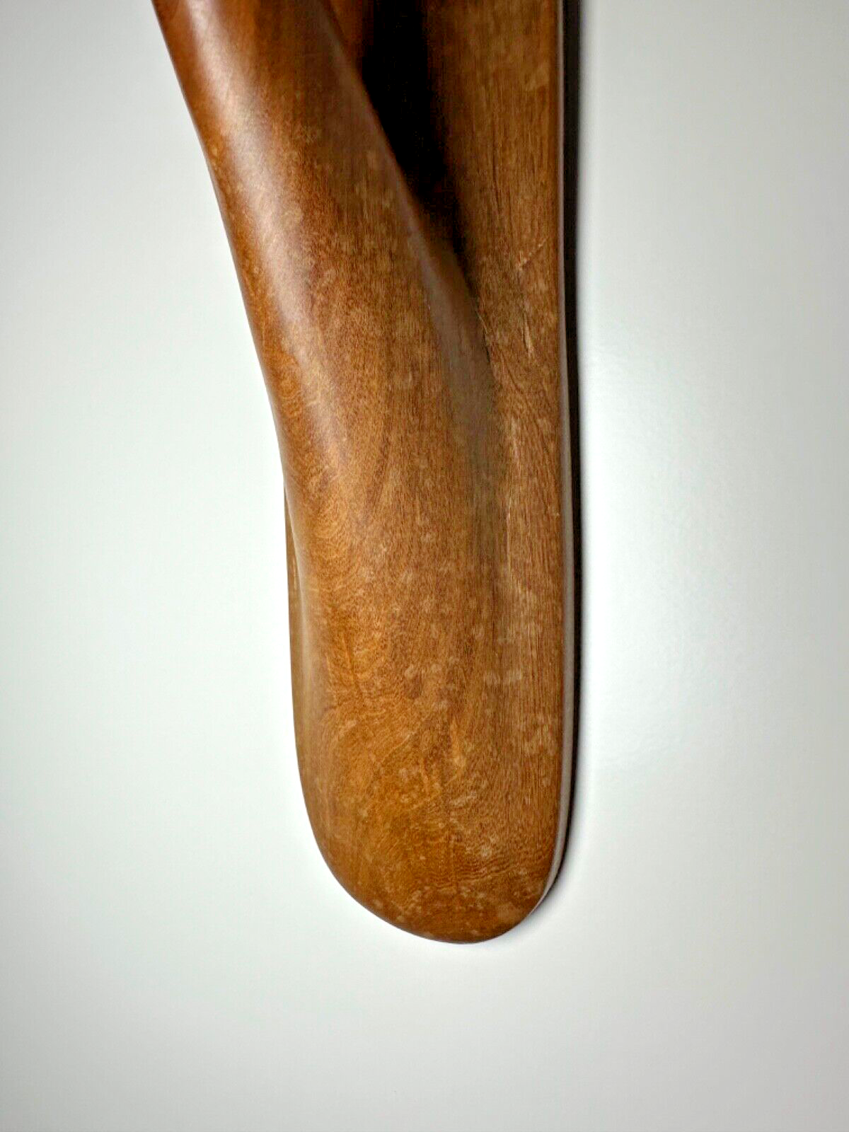 Antique Hand-Carved Antelope Wall Hanging