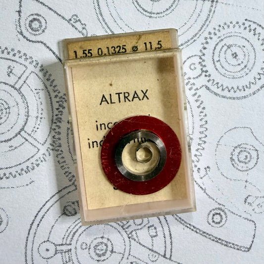 Vintage Altrax Mainspring No. 236 – 1.55 mm × 0.1325 mm × 11.5 mm – Unbreakable