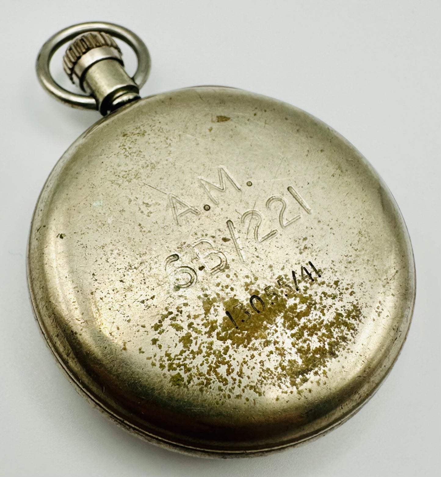 Antique RAF Military Stopwatch - Dennison Case - Air Ministry 6B/221 - Working