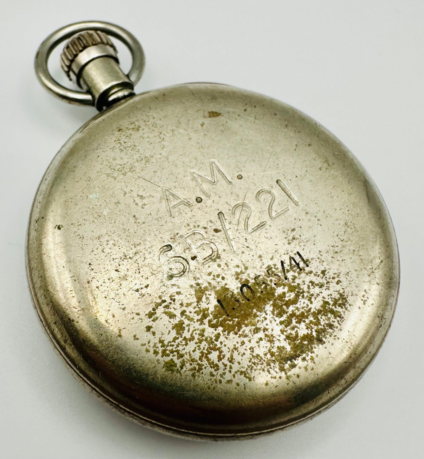 Antique RAF Military Stopwatch - Dennison Case - Air Ministry 6B/221 - Working