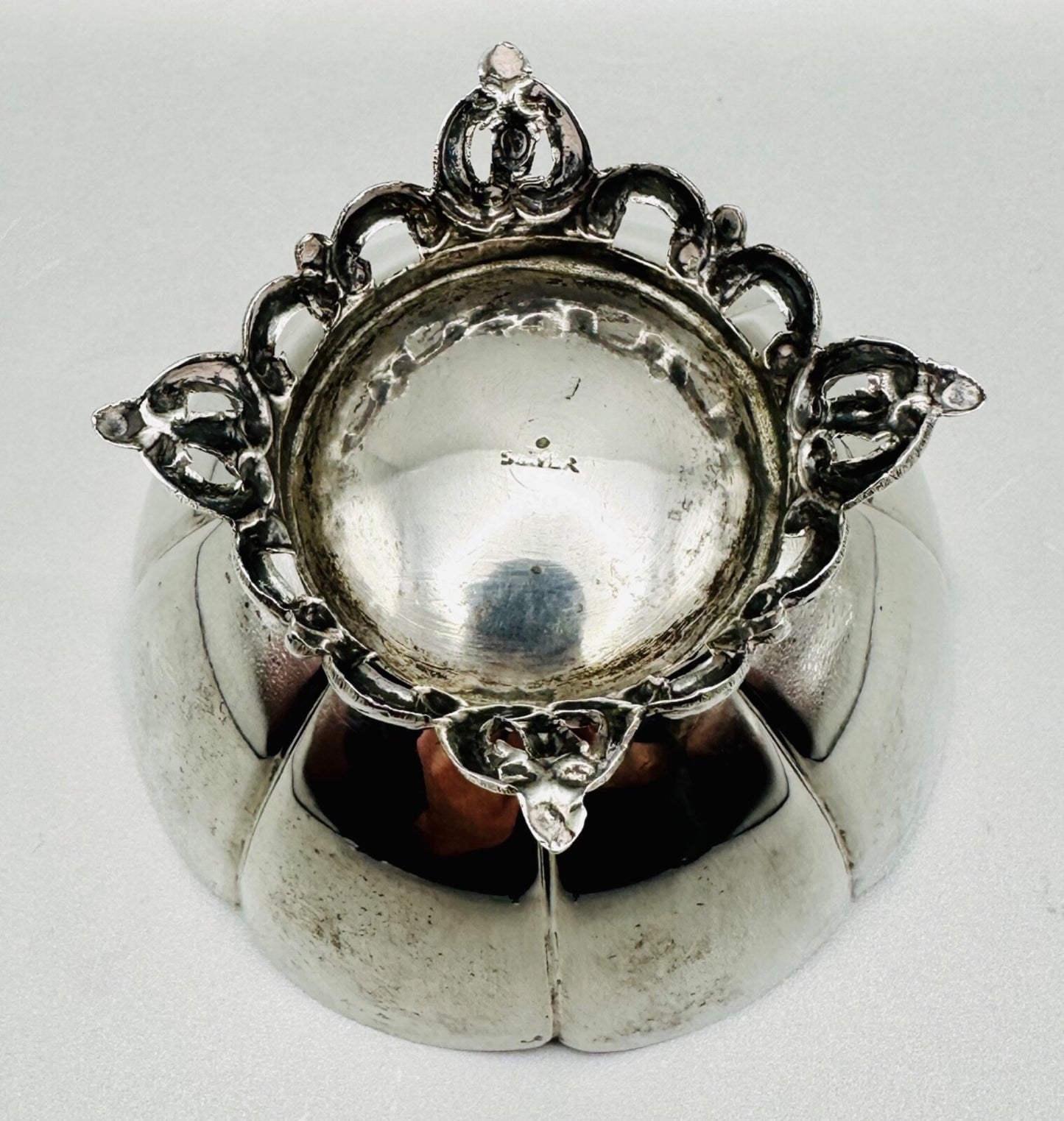 Antique Silver Bowl - 72.8g Stamped Silver