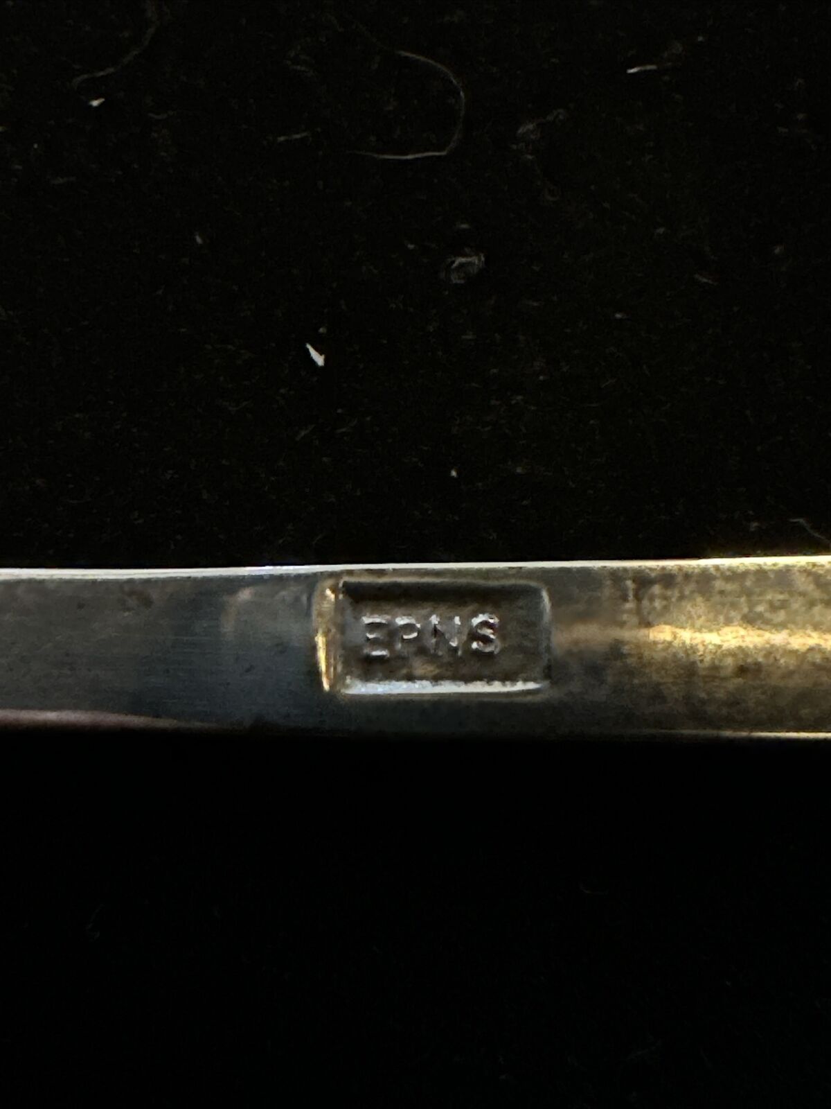 Pair Vintage Silver Plate Riffle Shotgun Shooting Teaspoons - 1990's