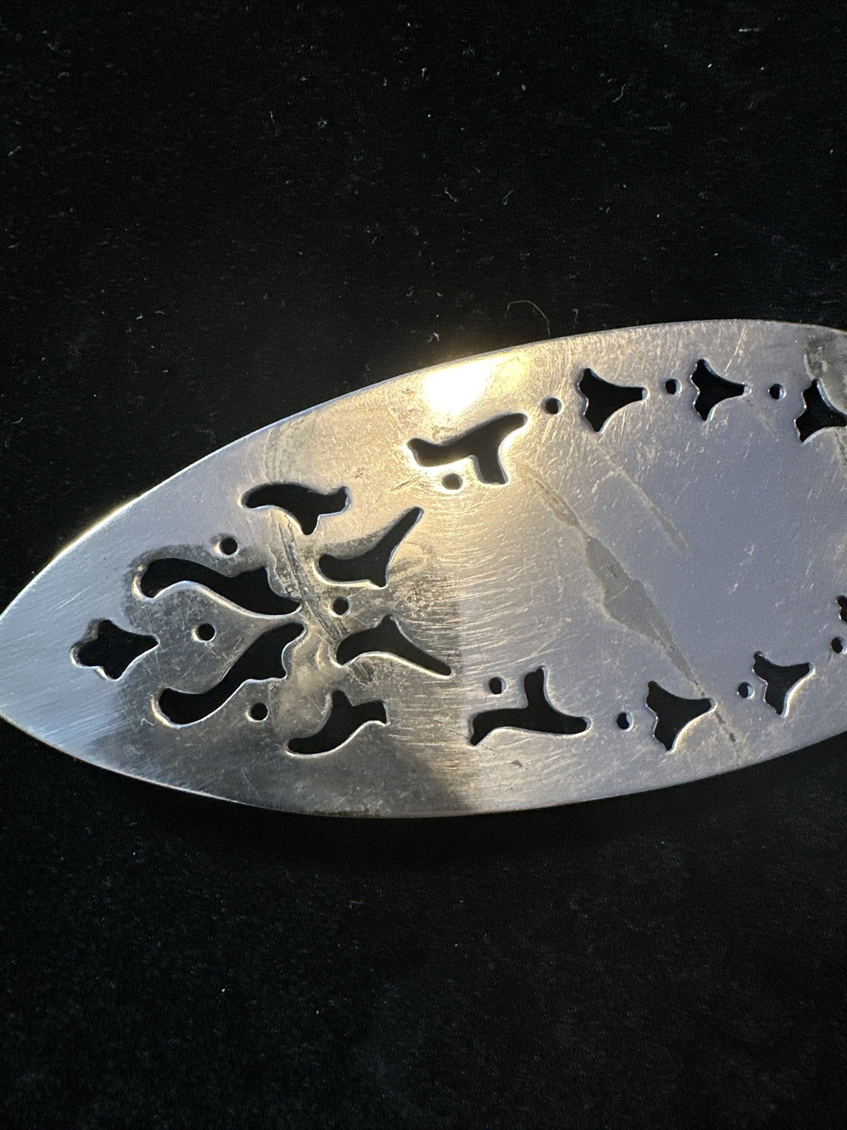 Antique Silver Plated Cake Slice - Coronation 1937 - Dorchester Plate