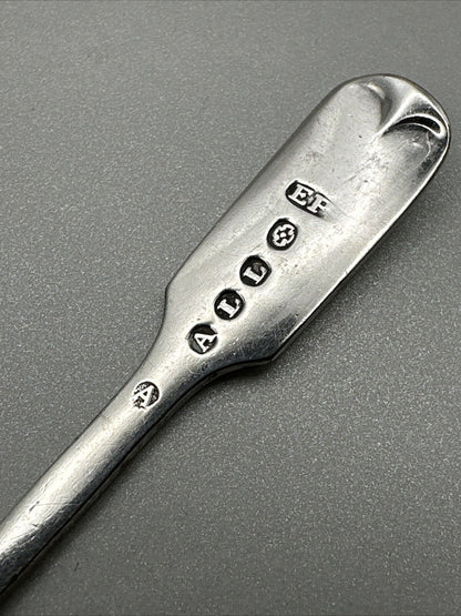 Antique Silver Plated Mustard Spoon