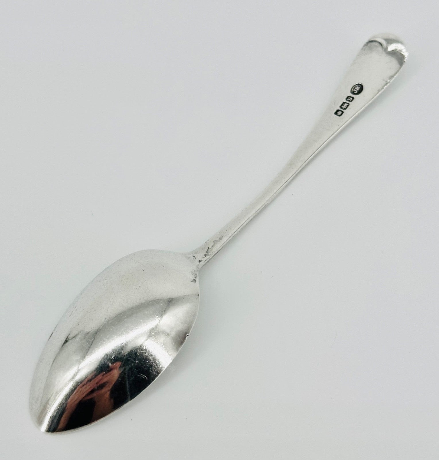 Antique 1913 Solid Silver Teaspoon – John Round & Son Ltd – Sheffield Hallmark