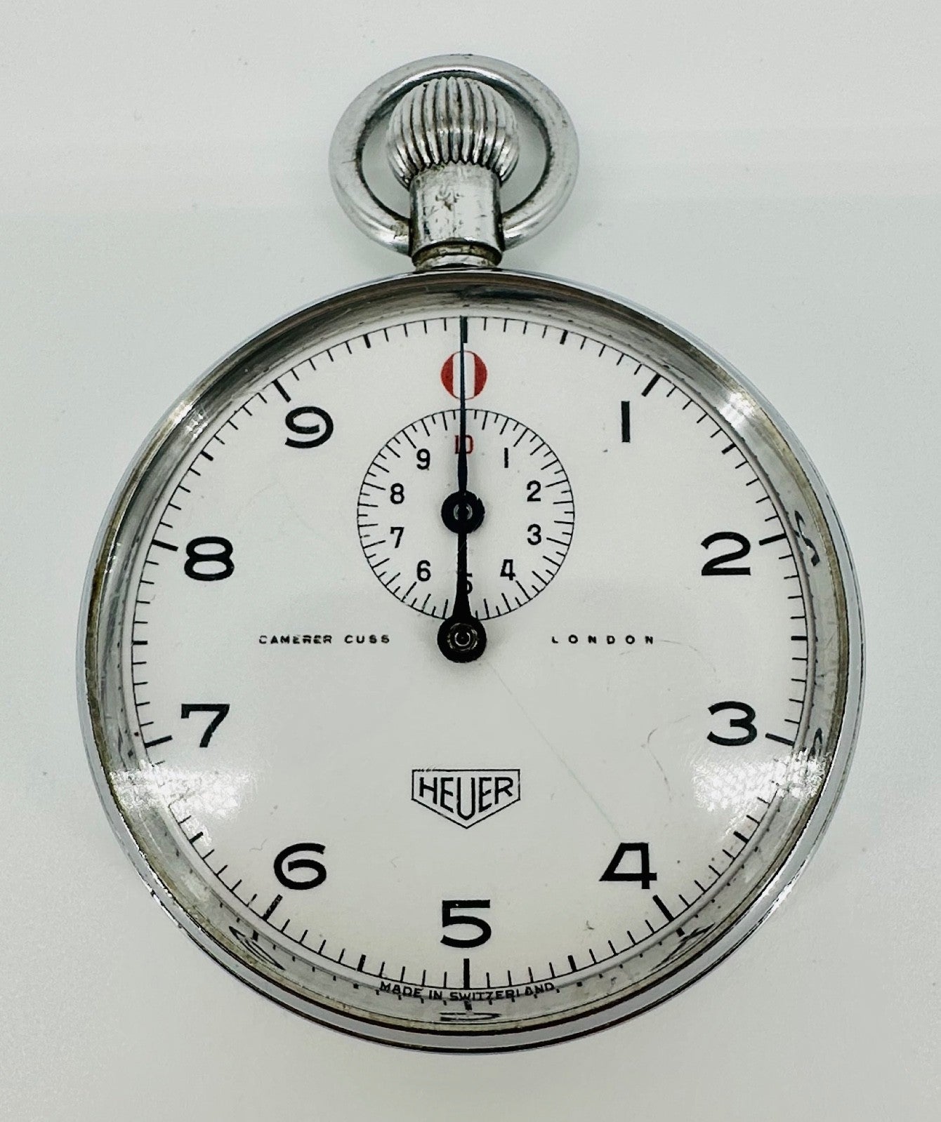 Vintage Ed. Heuer & Co. Mechanical Stopwatch – Camerer Cuss London – Swiss Made