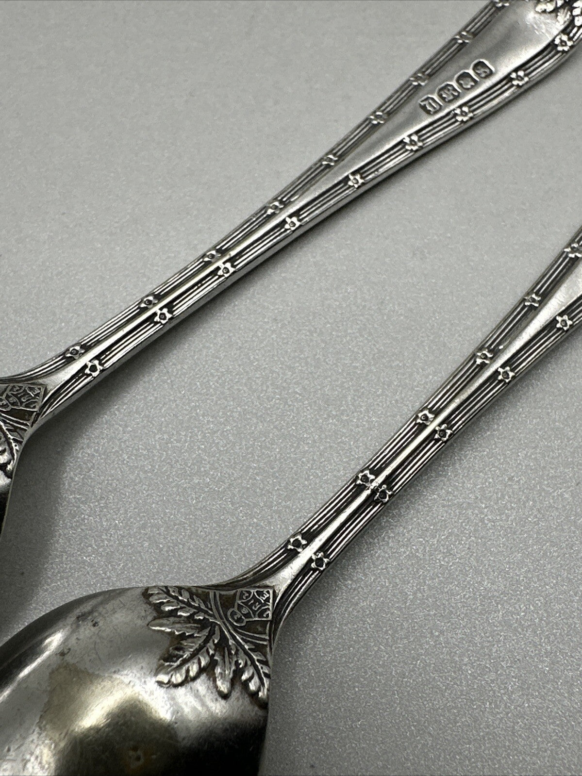 Pair of Antique Silver Plated Spoons