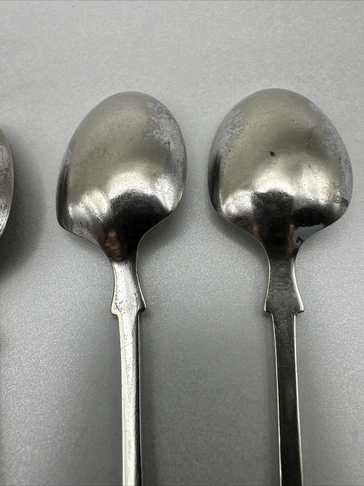 Antique Set of 4 Silver Plated Teaspoons