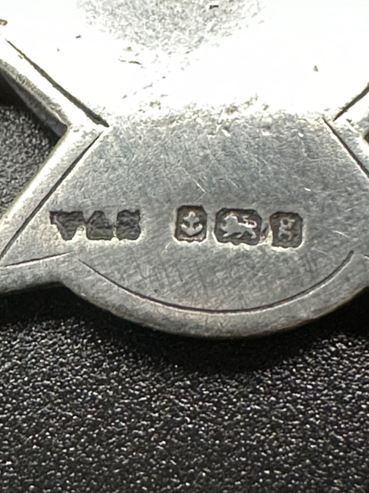 Antique Silver Fob Medal Pendant - Birmingham 1906 Vaughton & Sons