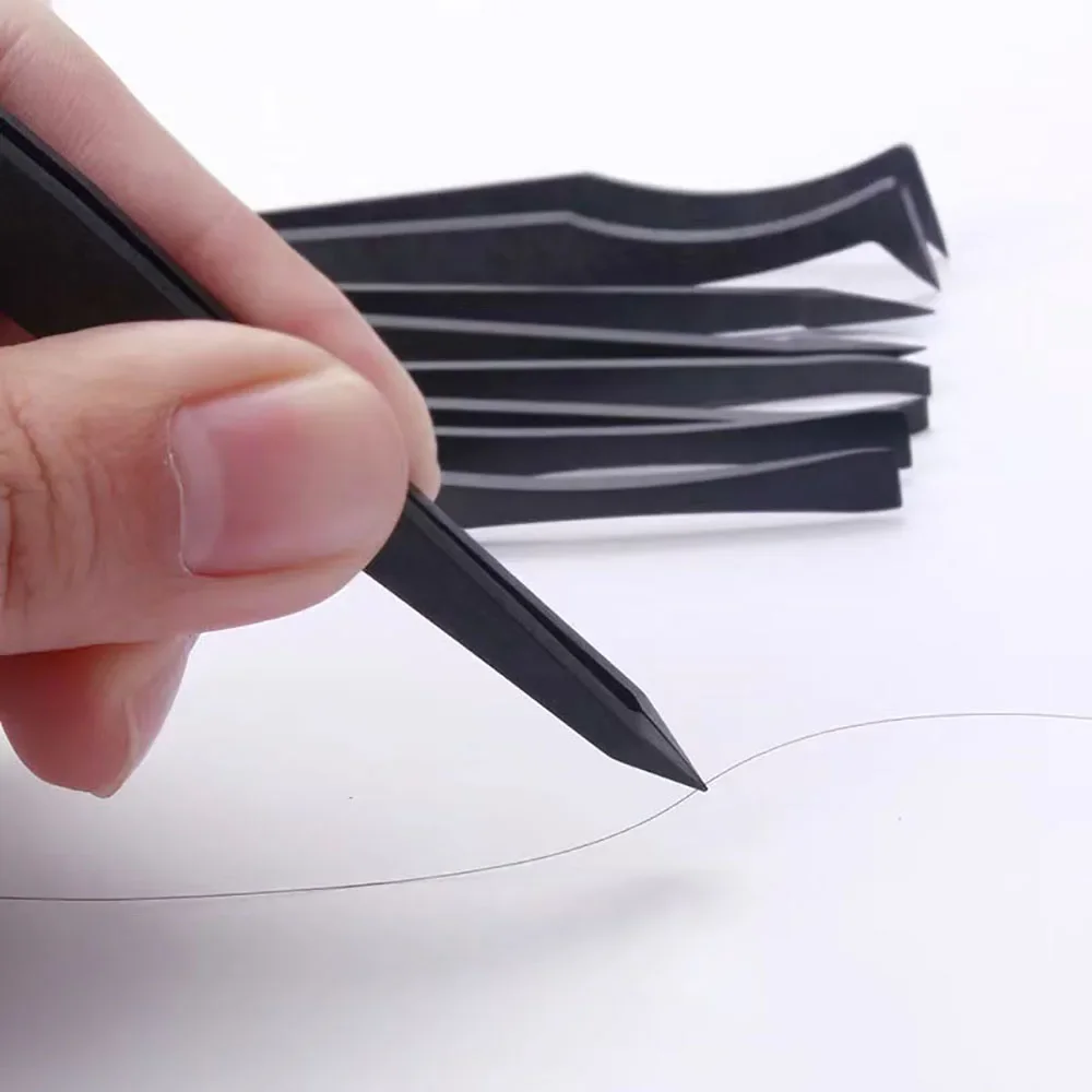 Set of 6 Carbon Fibre Anti-Static Tweezers – Precision Watchmaker Tools Set