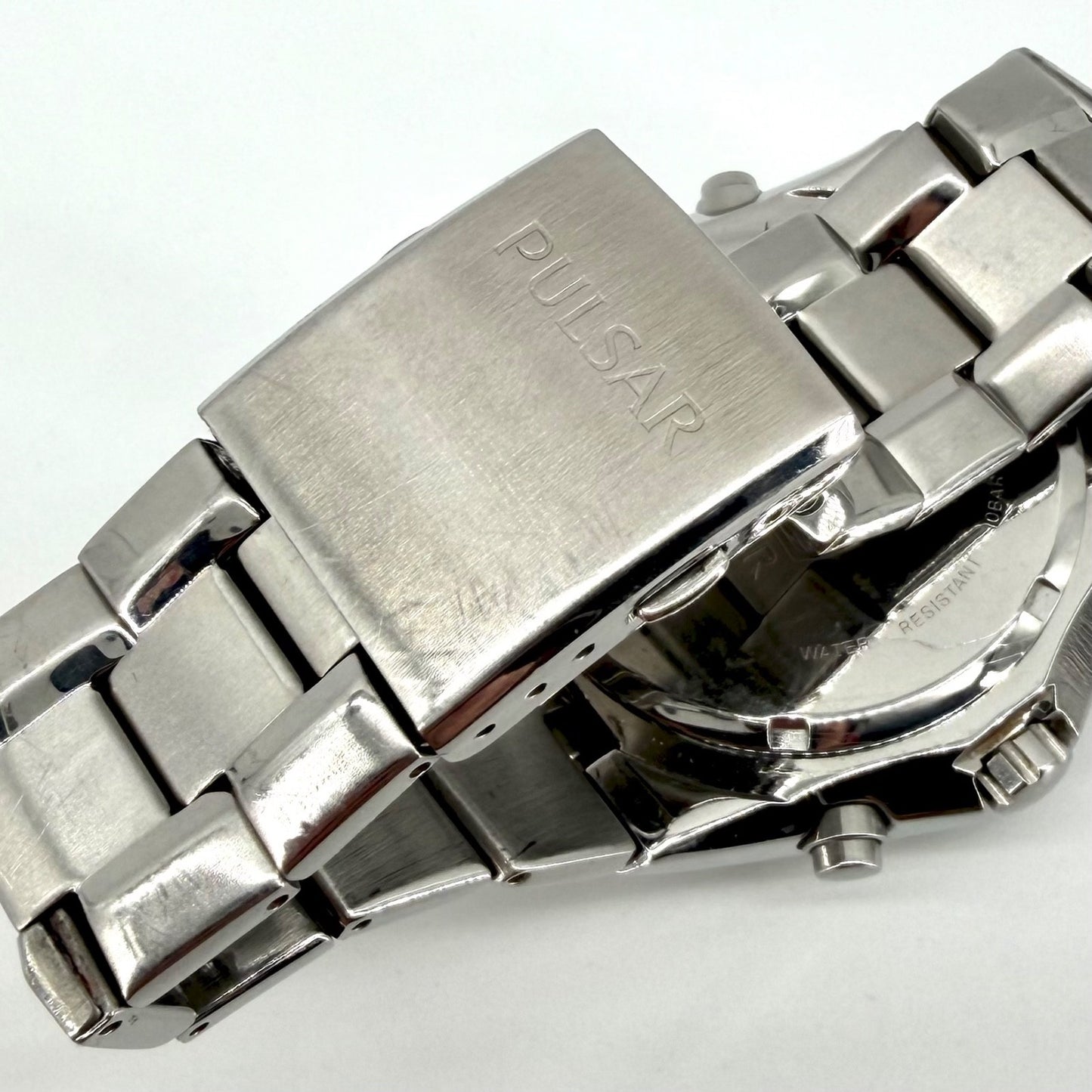 Pulsar NX14-X001 World Time Alarm Chronograph Watch – Analog Digital