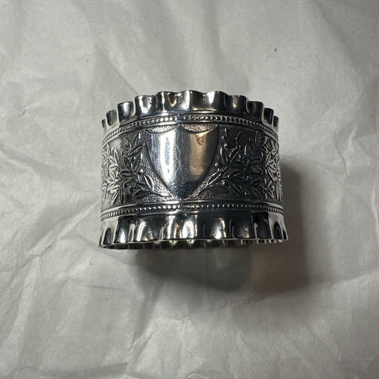 Antique Silver Plate Napkin Ring