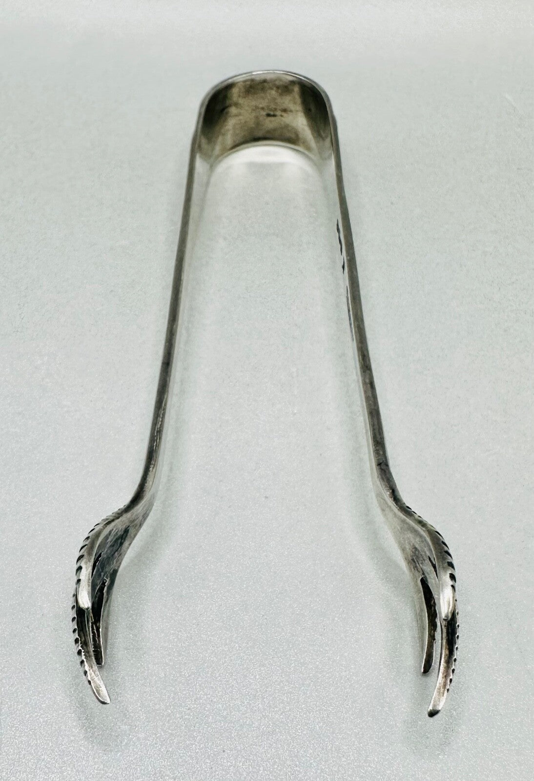 Antique 1926 Sterling Silver Sugar Tongs - Cooper Brothers & Sons Ltd, Sheffield