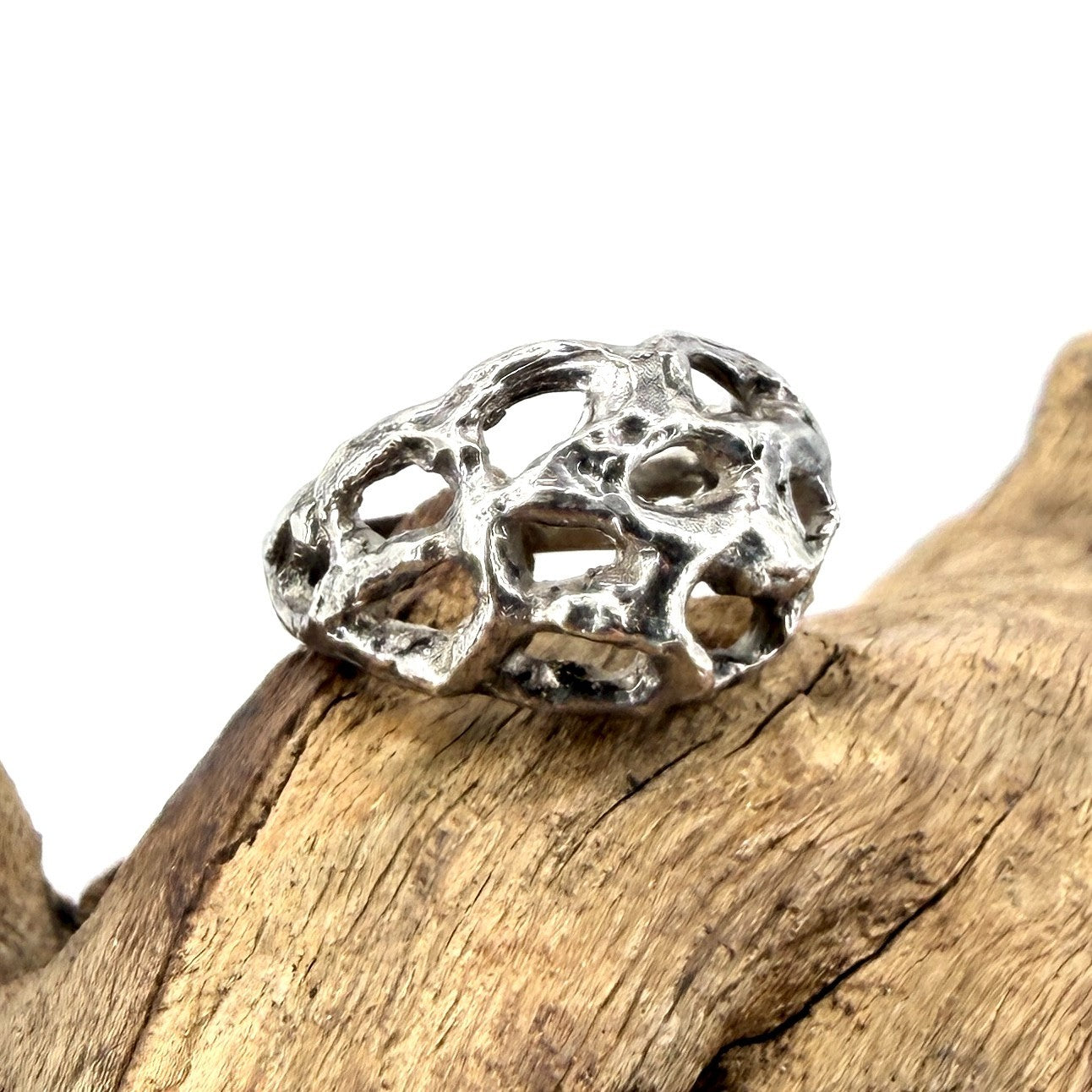 Vintage Sterling Silver Ring – Albion Craft Co. London 1970 – Size L½