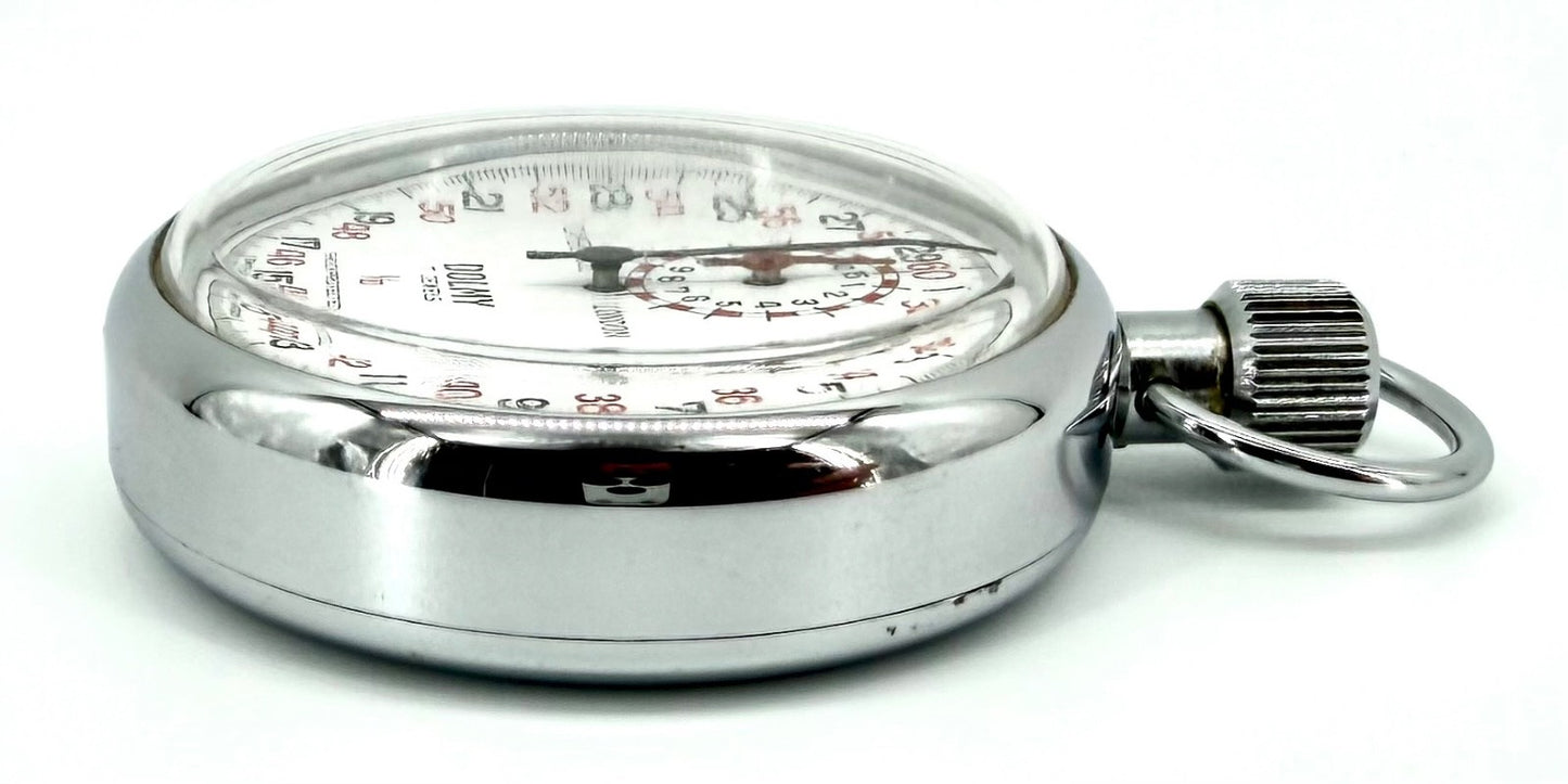 Vintage Camerer Cuss Dolmy Stopwatch – Swiss Made, Baumgartner 411 Movement