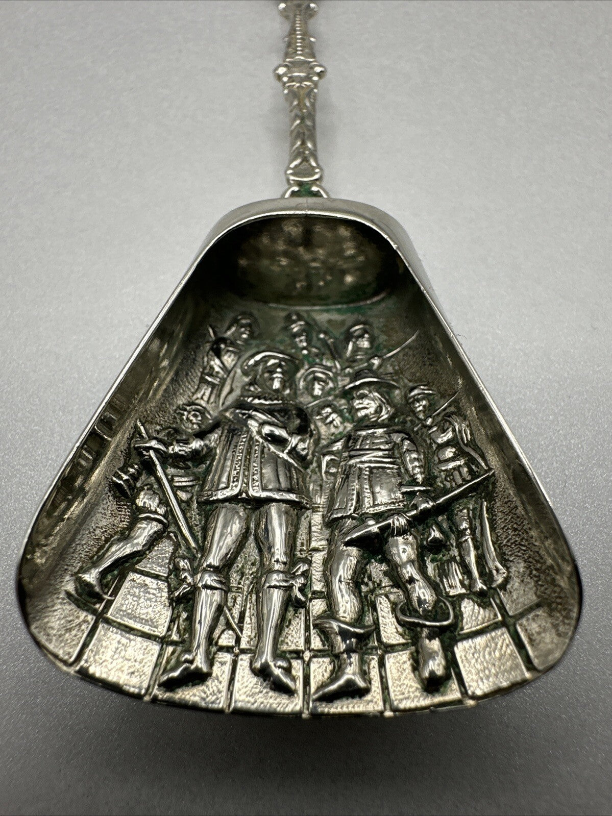Antique Silver Plated Spoon