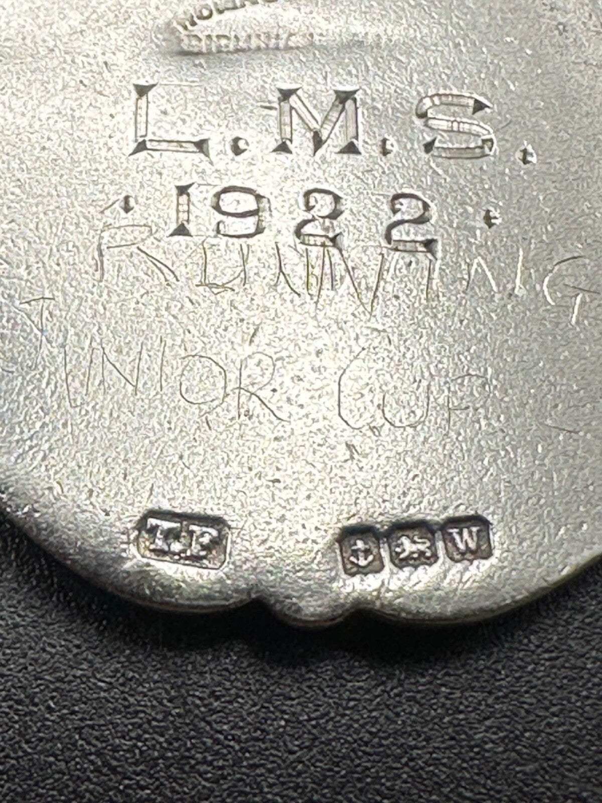 Antique Silver Fob Pendant - Birmingham 1921 Thomas Fattorini