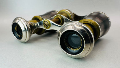 Antique Mother of Pearl Opera Glasses with Case – Excellent Condition