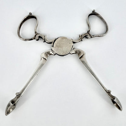 Antique Silver Sugar Nips – William Dorrell, c.1745