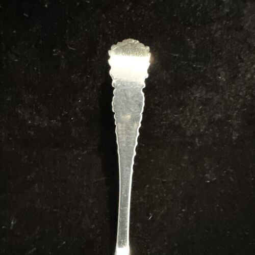 Antique Silver Salt Spoon - Birmingham Early 1900s Henry Williamson