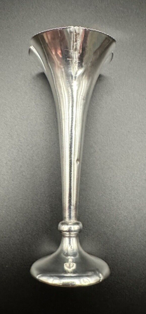 Antique Solid Silver Vase - Birmingham 1906