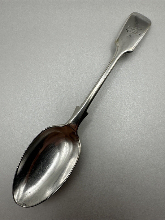 Antique Silver Plated Spoon - Deykin & Sons