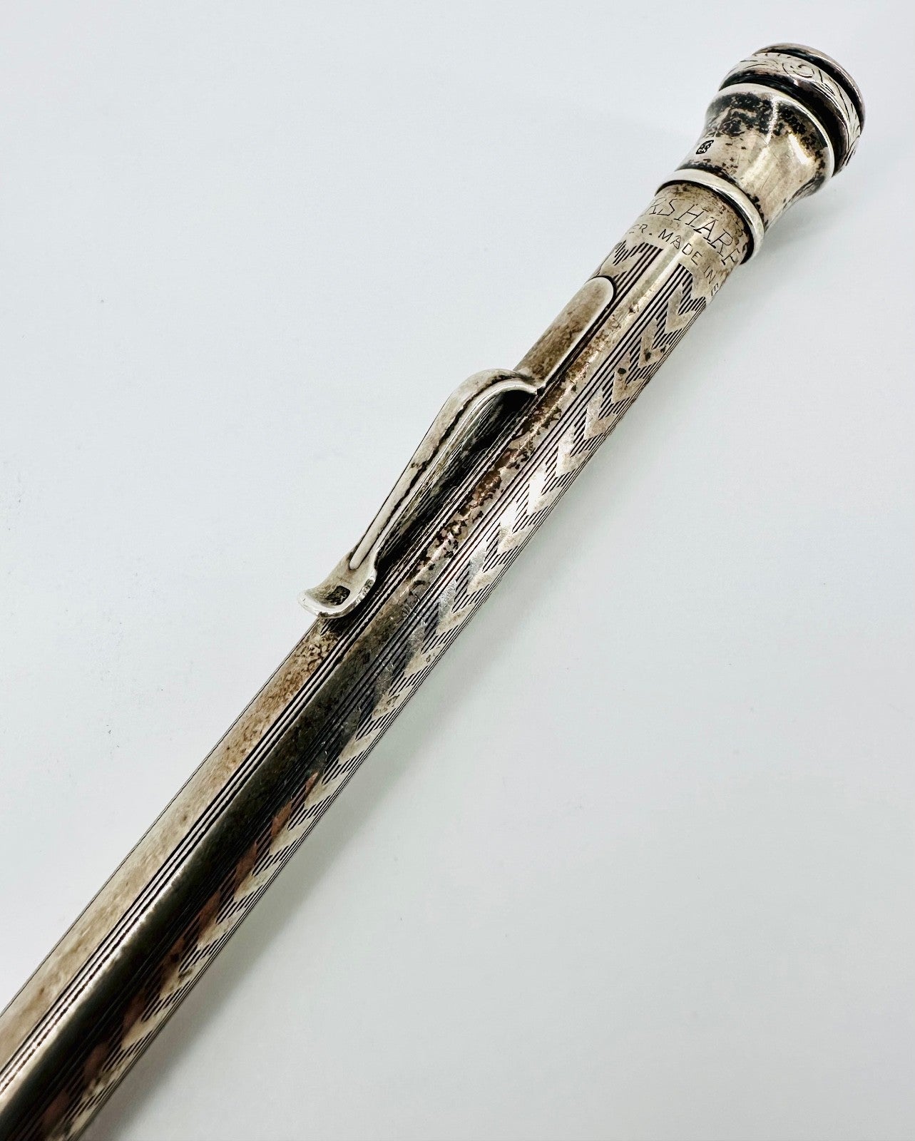 Vintage Sterling Silver Propelling Pencil – Wahl Eversharp Co. Ltd, London 1934