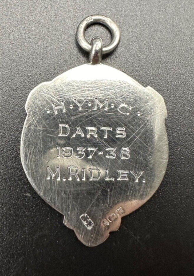 Vintage Silver Fob Pendant - Birmingham 1936 James Fenton