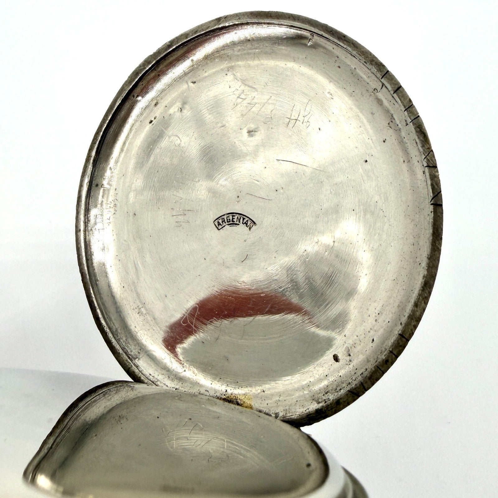 Antique Swiss “Chronomètre” Pocket Watch – Argentan Case – Working – c.1900