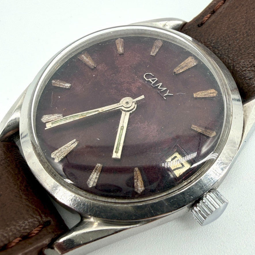 Vintage Camy Manual Wind Watch – AS 1703 – 21 Jewels – Working