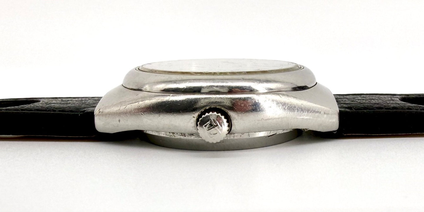 Vintage Tissot Seastar Quartz Watch 2030 Movement – Blue Dial – 1970s