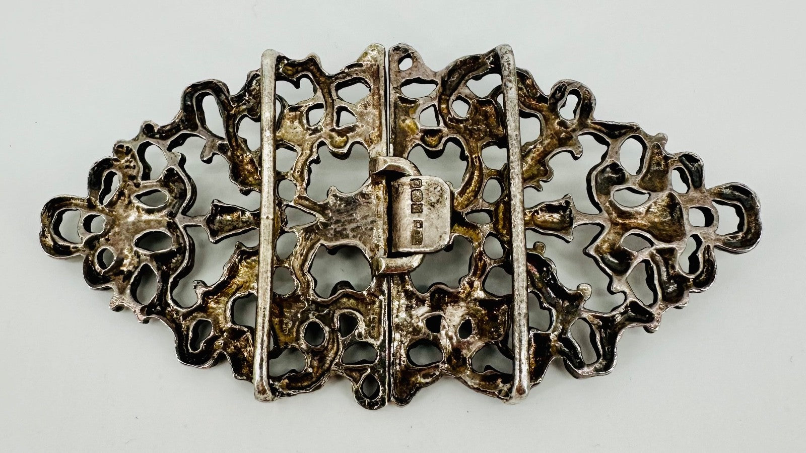 Vintage Sterling Silver Cherub Belt Buckle – Birmingham 1979, KEW