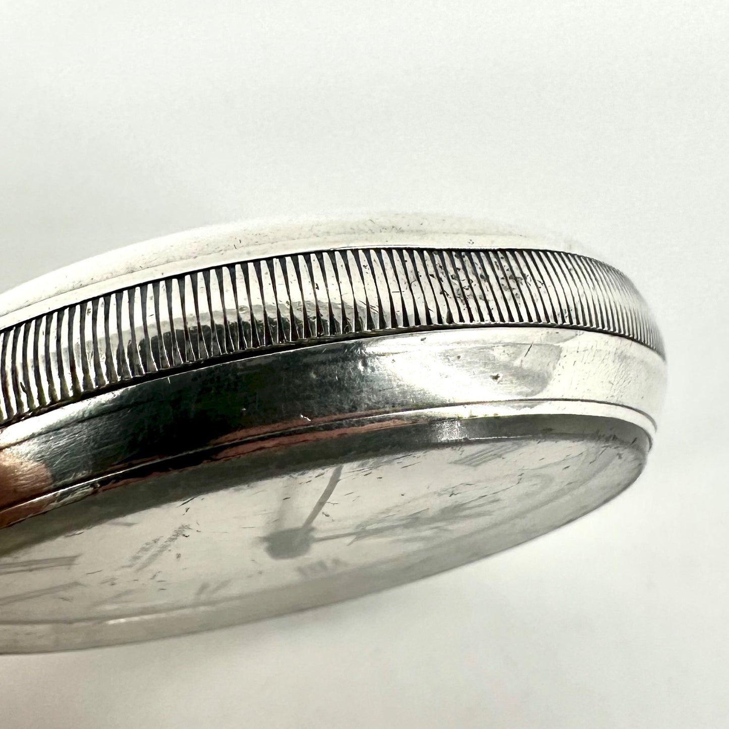 Antique Silver Waltham Pocket Watch, Bond St. Grade, 13 Jewels, 1898 - Working