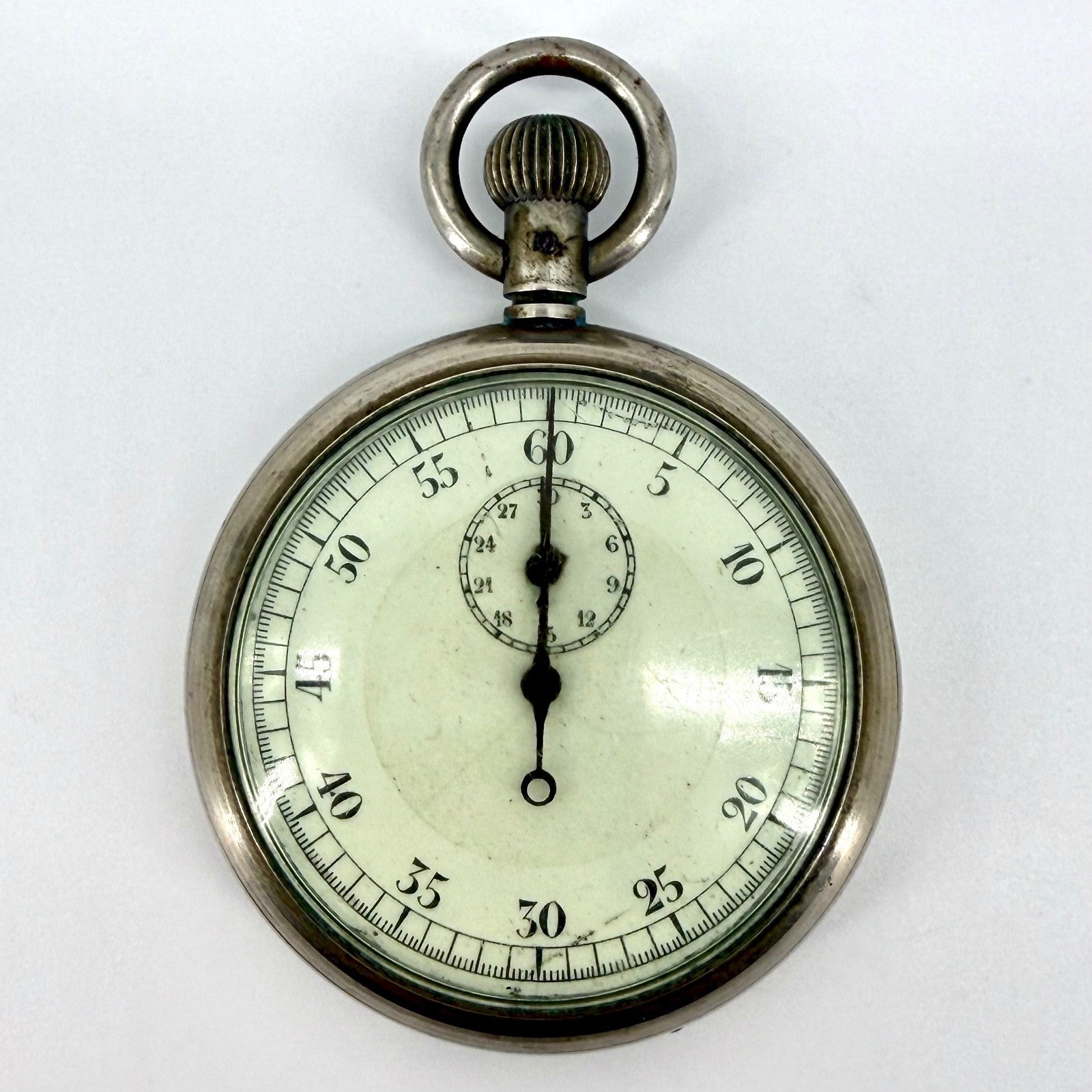 Antique Mechanical Stopwatch – c. Early 20th Century - Working