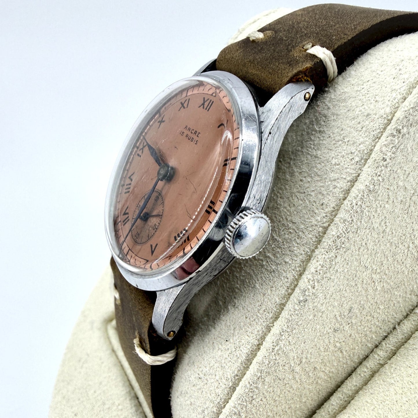 Vintage Swiss Wristwatch – “Ancre 15 Rubis” – AS 1002 / 984 - c.1940s - Working