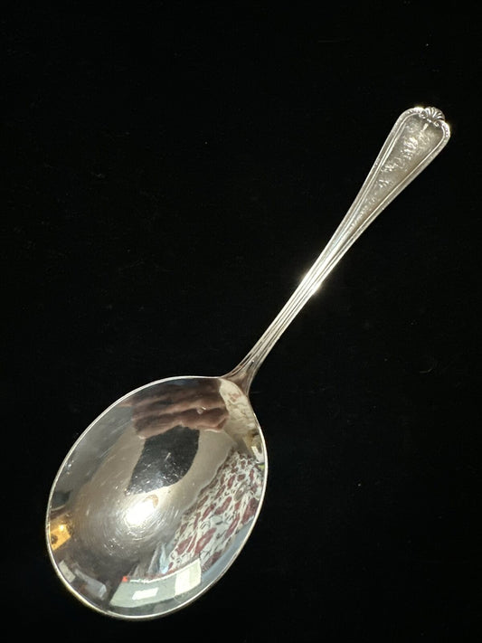 Antique Silver Plate Serving Spoon - Ell Ware - EPNS