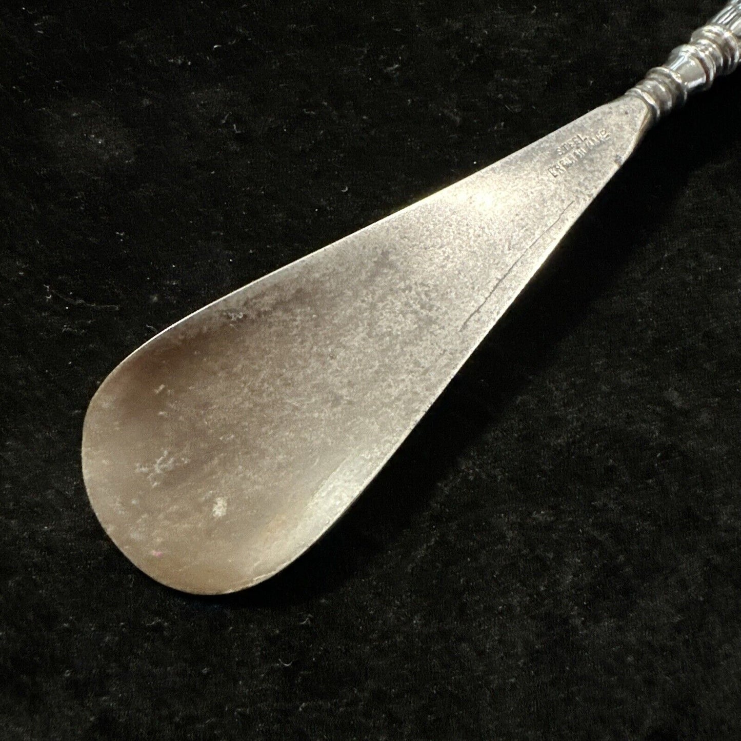 Antique Silver Handled Shoe Horn - Birmingham 1904 Joseph Gloster