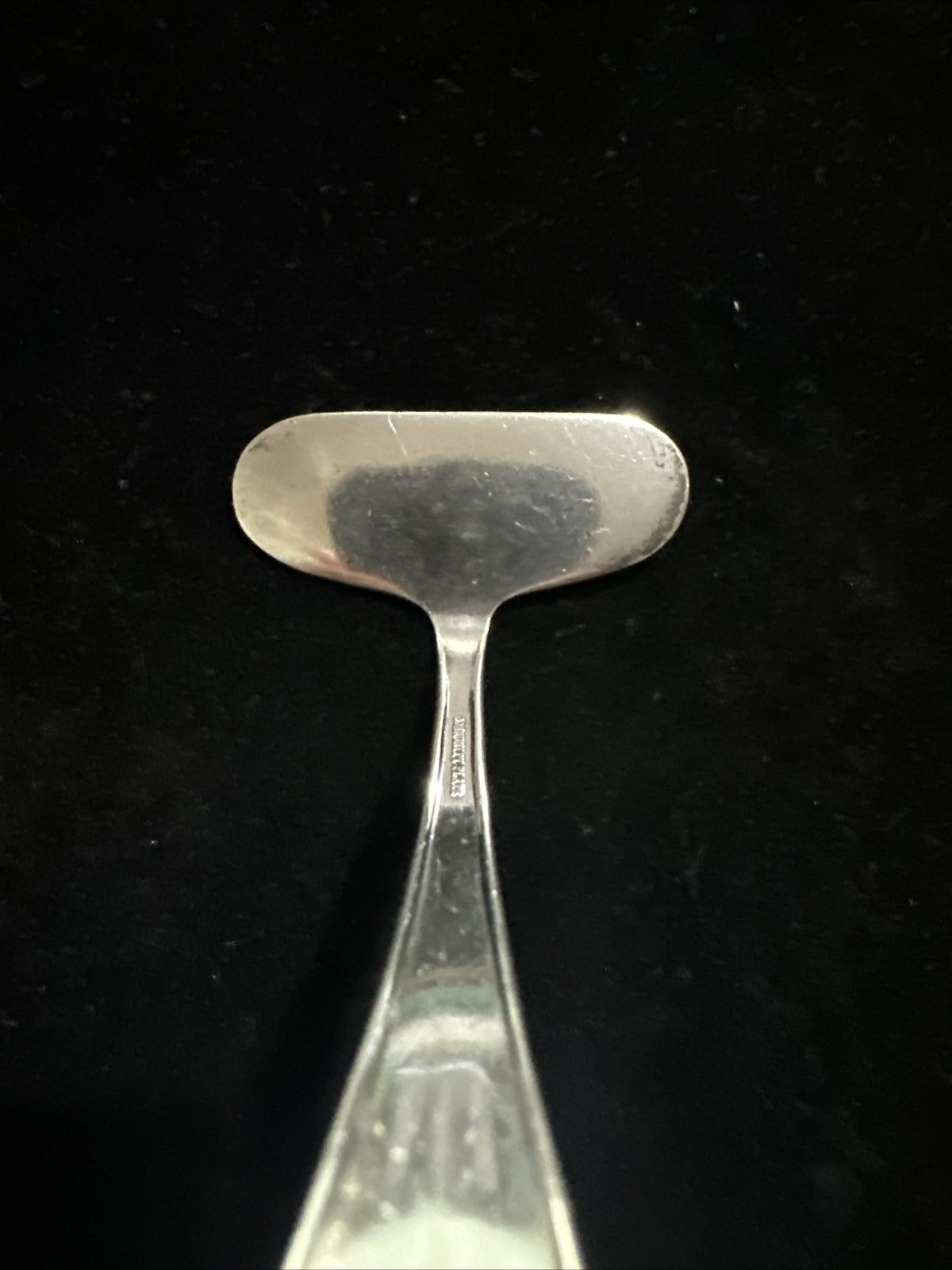 Antique Silver Plate Pusher - Community Plate