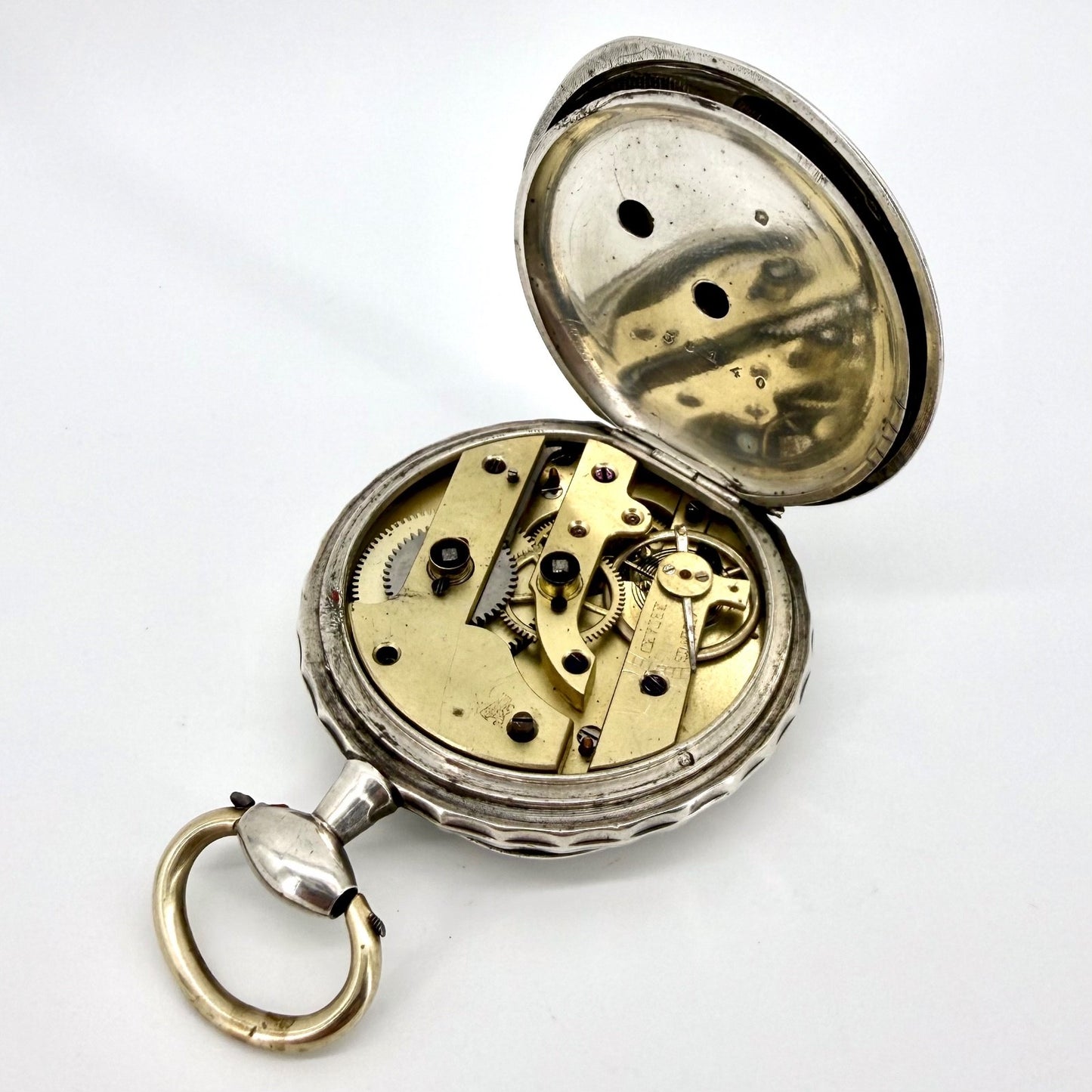 Antique French Silver Pocket Watch – Société Anonyme d’Horlogerie de Besançon