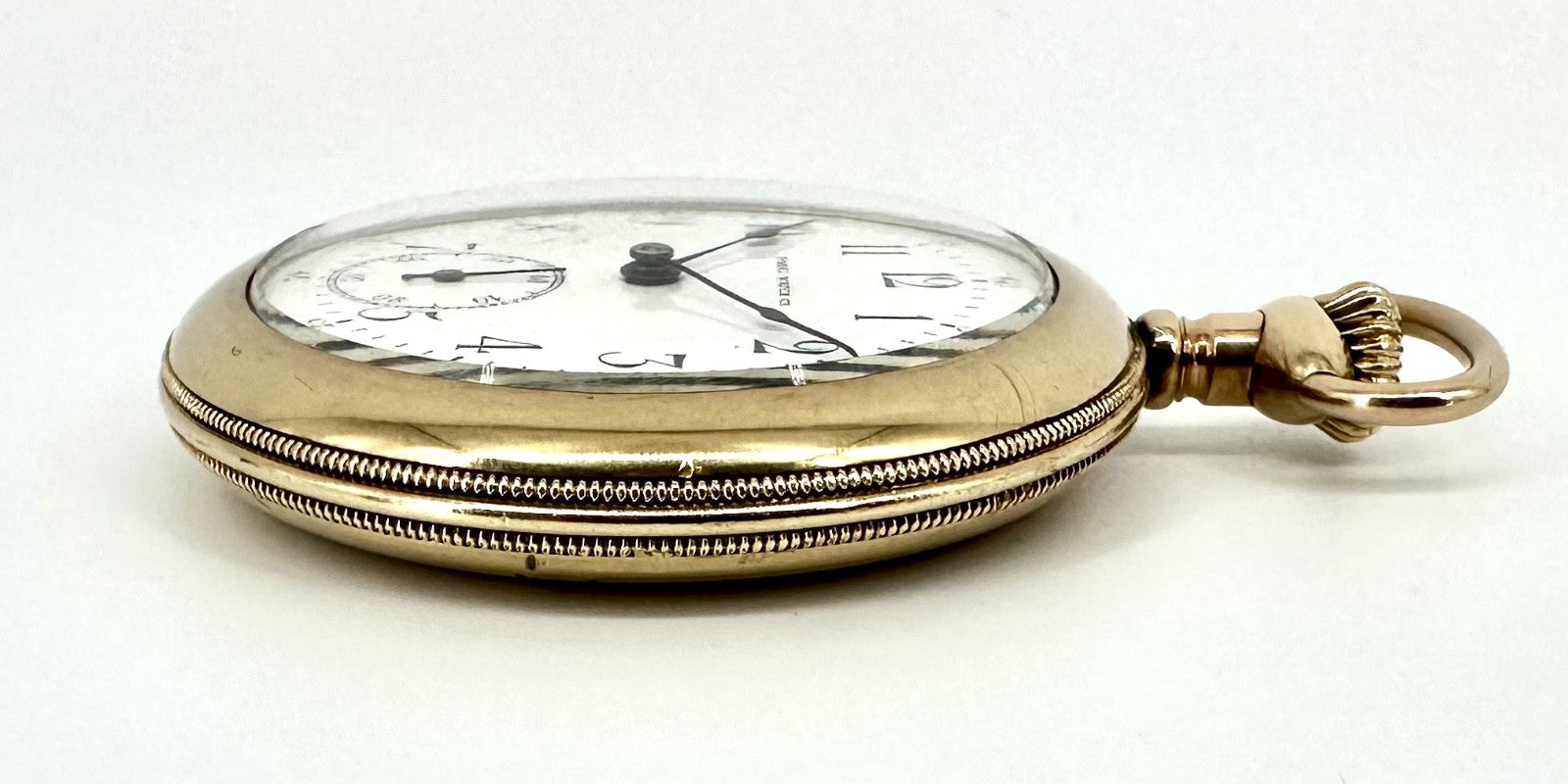 Antique Parel Watch Co. Gold Filled Pocket Watch – 17 Jewels, Adjusted, Working