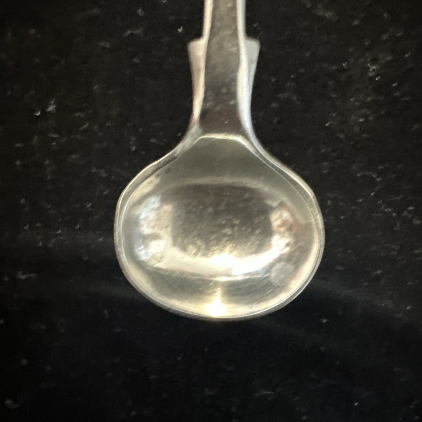 Antique Silver Plate Salt Spoon